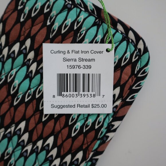 Vera Bradley Curling and Flat Iron Cover in Sierra Stream - Picture 2 of 4